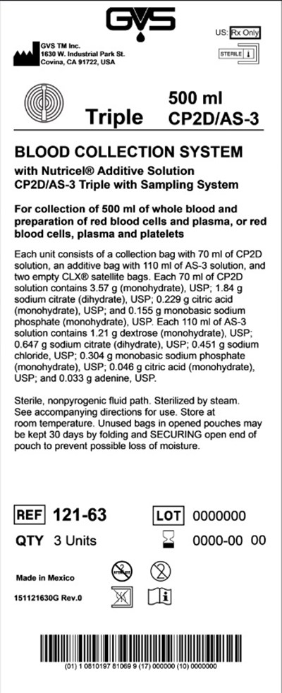 Pouch Label (Blood Collection System)